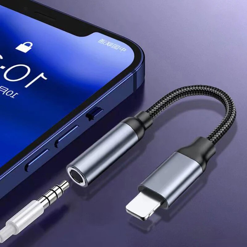 8 دبوس إلى 3.5 مللي متر جاك كا - مراجعة Earphone Splitter Jack وسعره