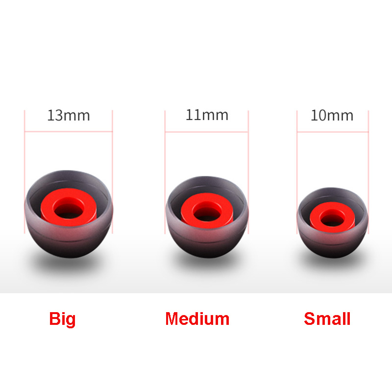 1 Pairs(2 قطعة) L M S في الأذن - مراجعة Earphone Foam Tip وسعره
